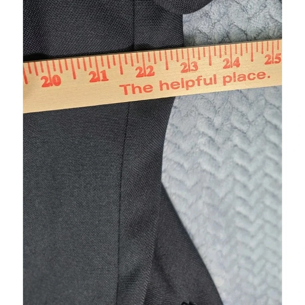 ANDHURST Mens Sports Coat‎ Blazer Suit Jacket Size 48L Wool Blend Gold Buttons